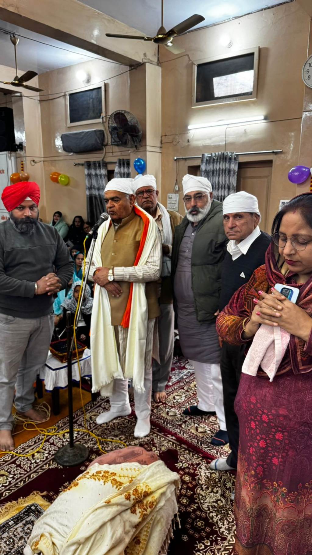 Sava Laakh Se Ek Ladaoon Tabai Gobind Singh Naam Kahaoon a grand Gurmat congregation was organized on the Prakash Parv birth anniversary of the Tenth Guru Gobind Singh